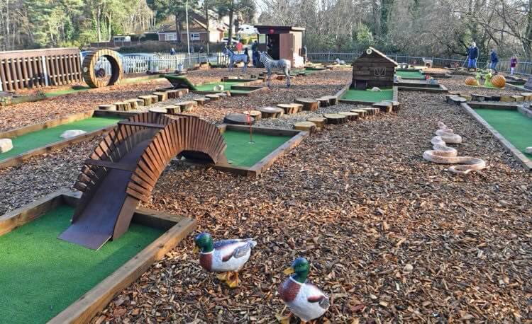 Lightwater Adventure Golf, Lightwater Country Park, Surrey