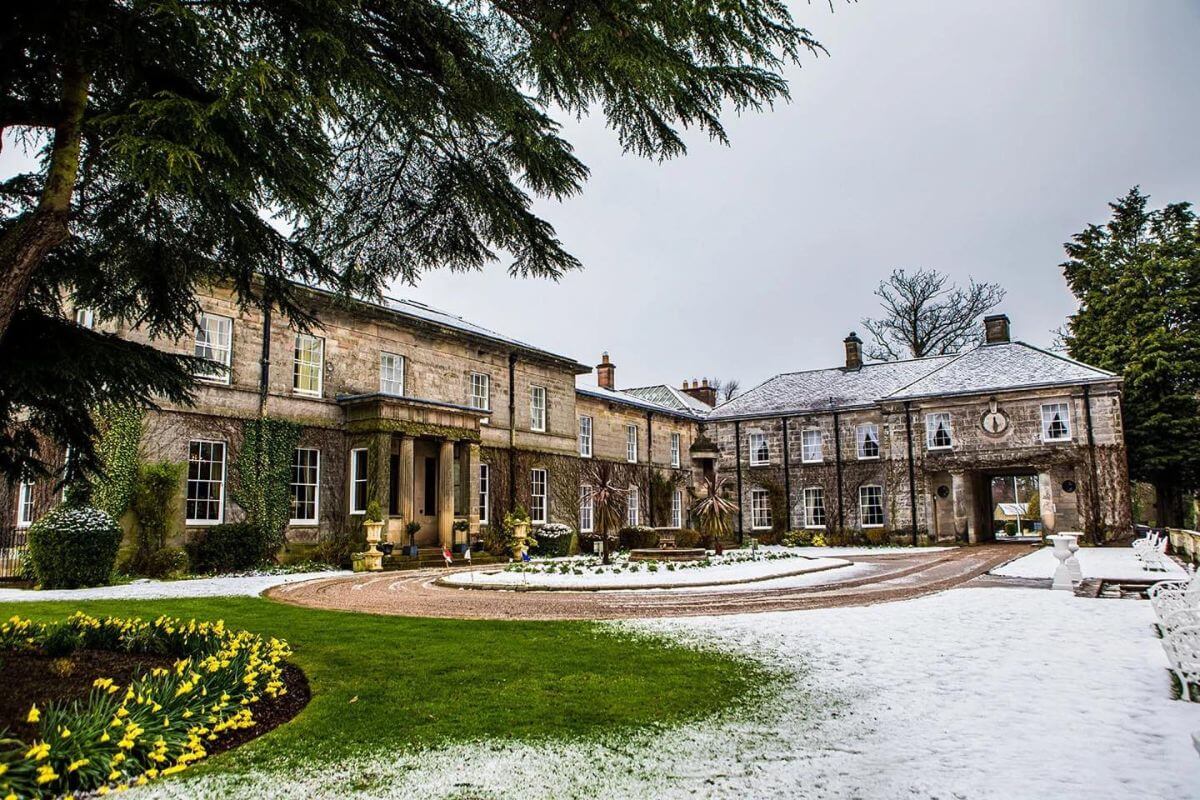 Afternoon tea in Northumberland at Doxford Hall, Chathill