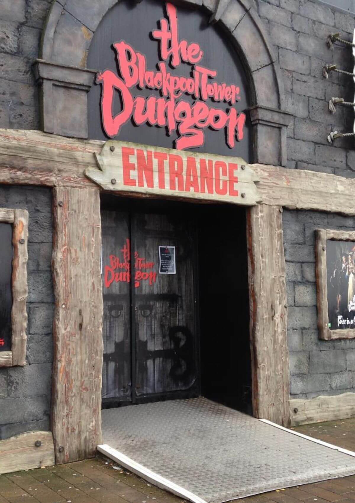 Take the family to the Blackpool Tower Dungeon