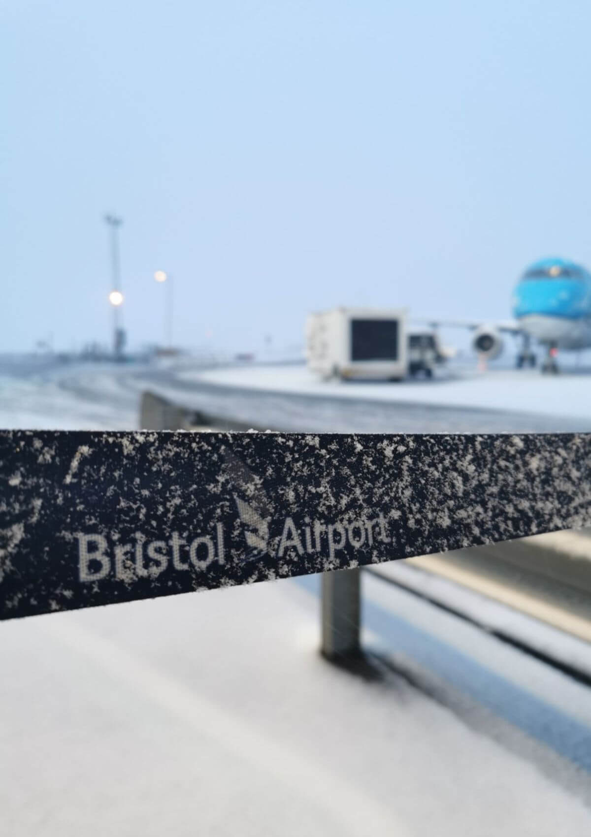 Bristol Airport in England