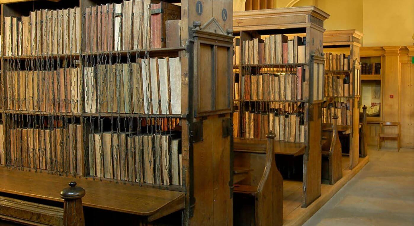 The Chained Library at Hereford Cathedral, Hereford