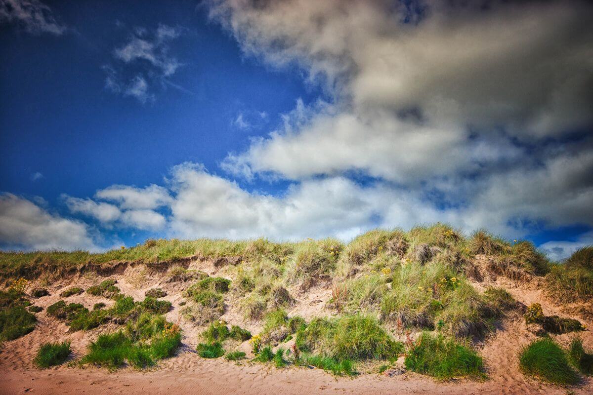 Druridge Bay in Northumberland