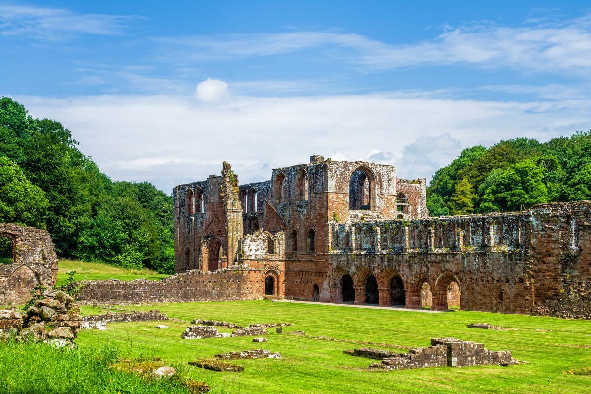 Furness Abbey in England