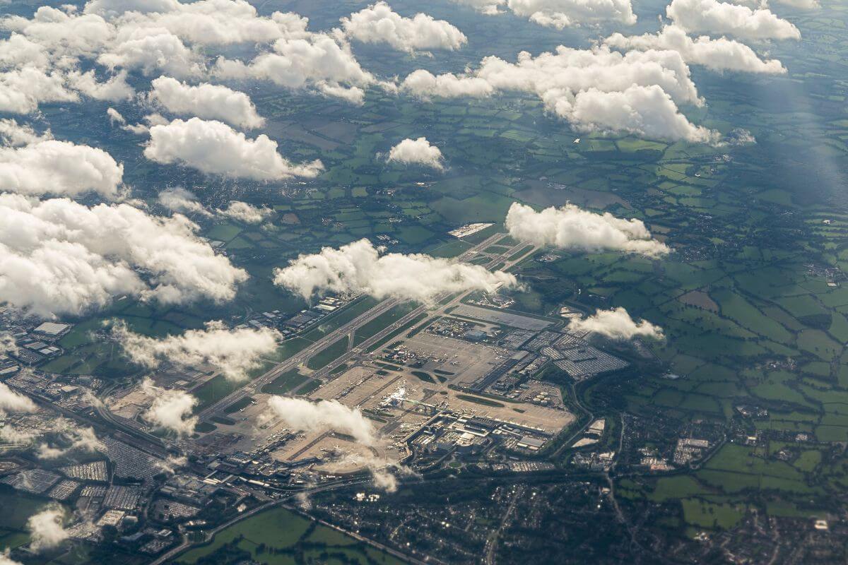 Gatwick Airport in England