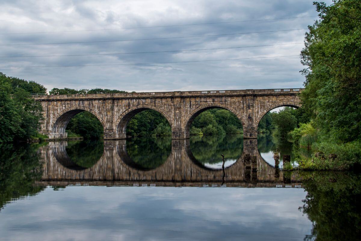 Lancaster Canal in England