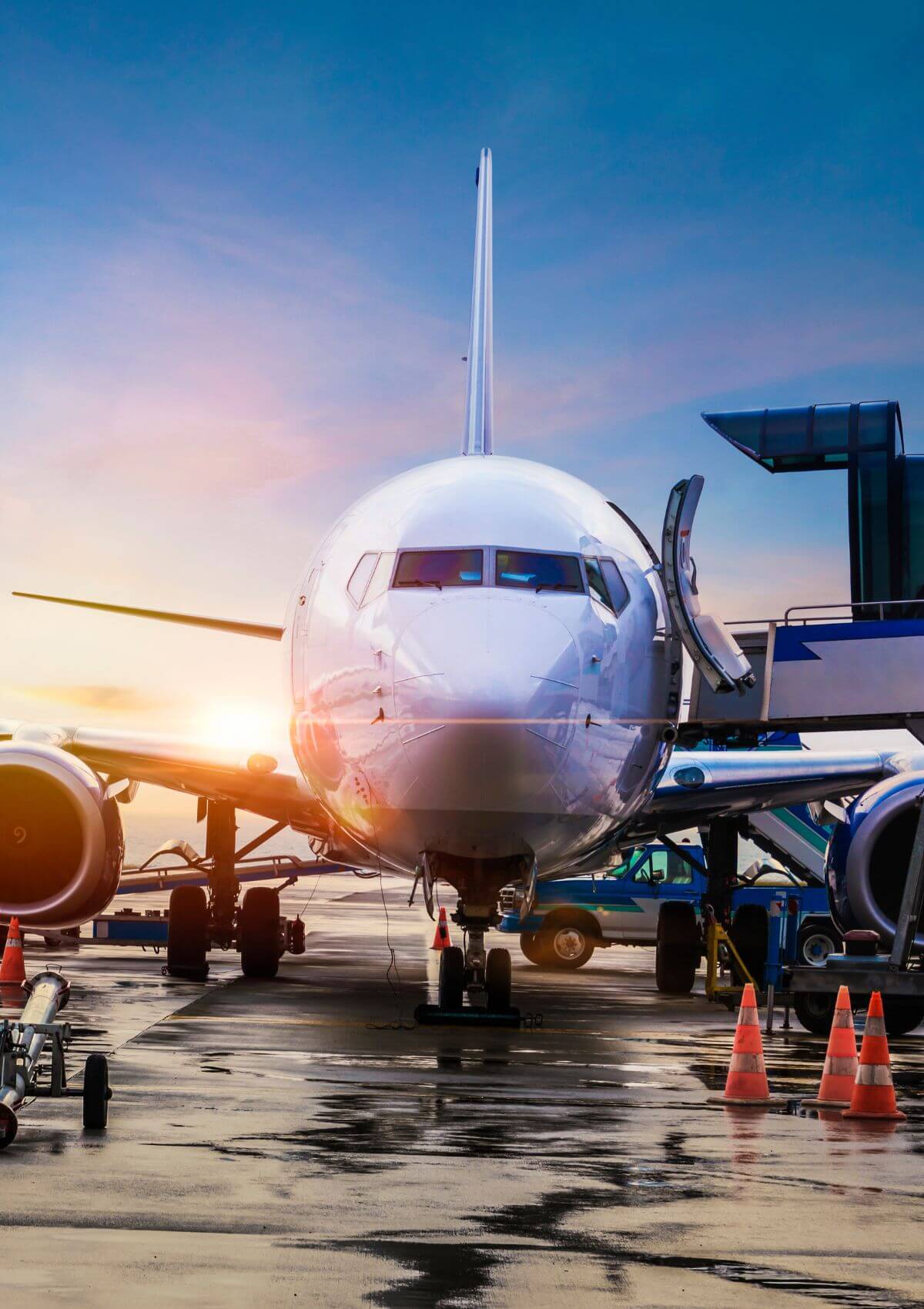 London Luton Airport in England