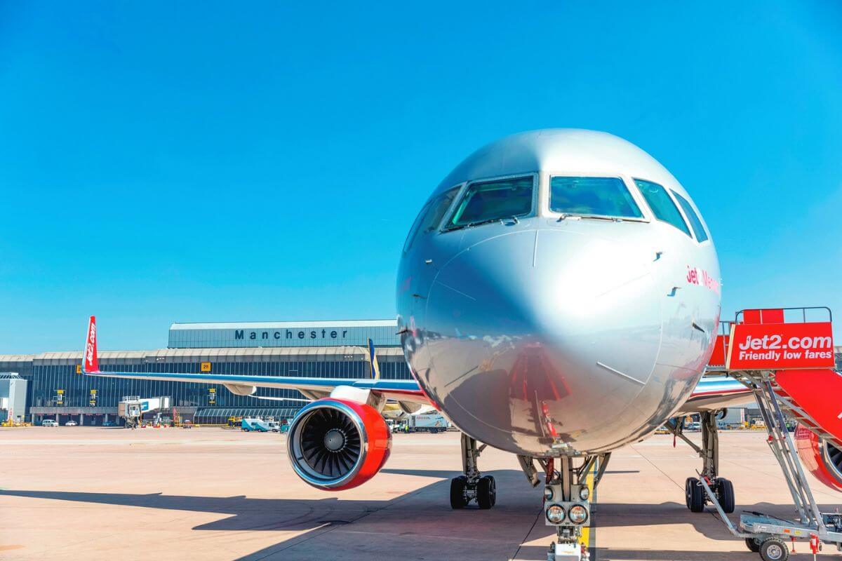 Manchester Airport in England