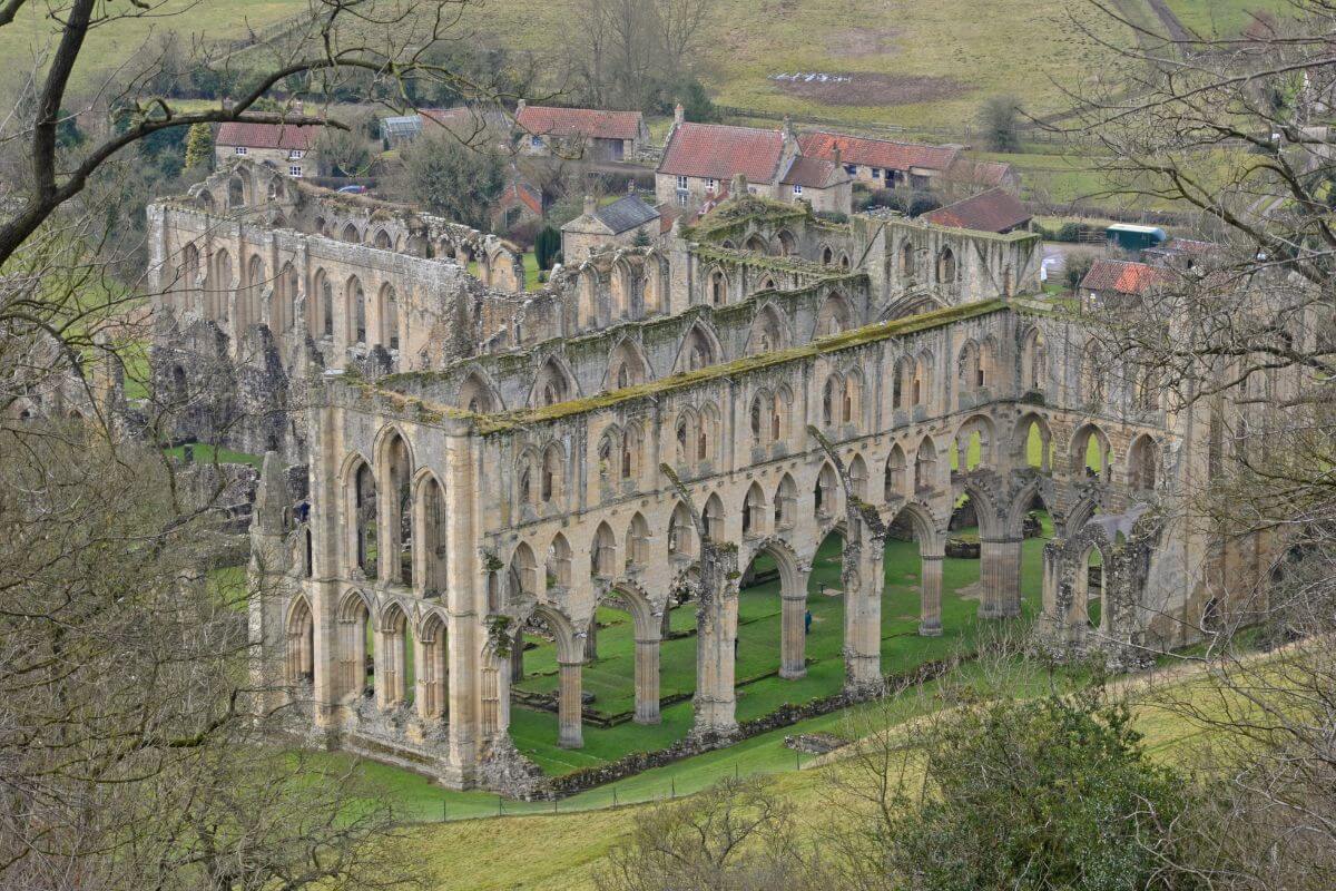 Rievaulx Abbey in England