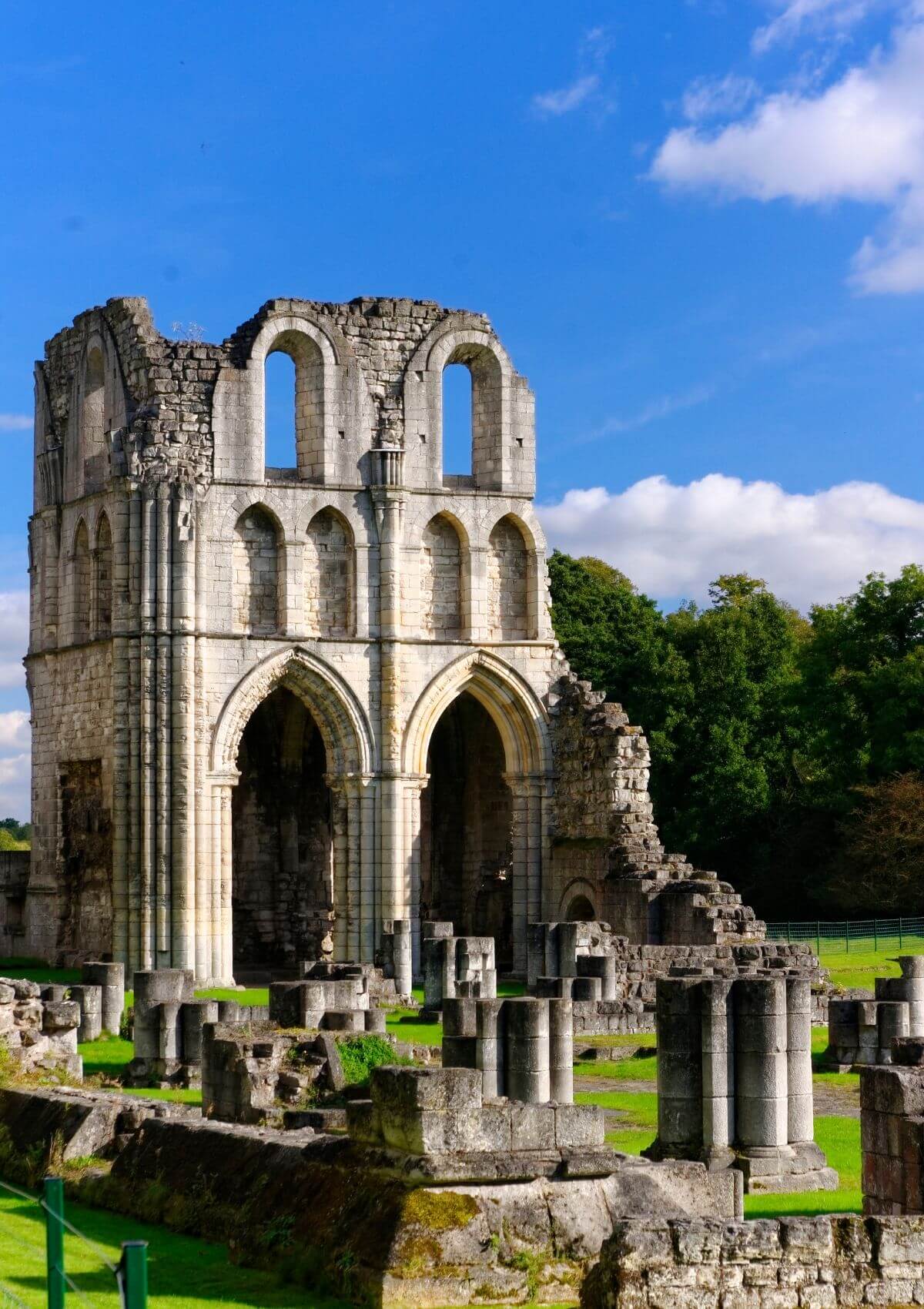 Roche Abbey in South Yorkshire, England