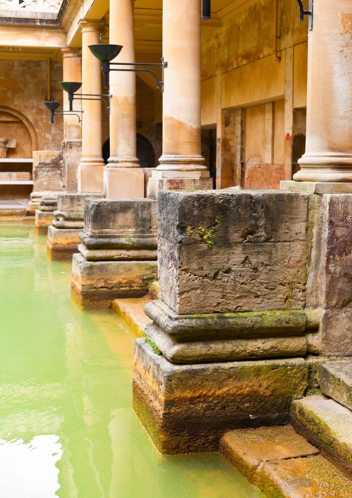 Bains romains, Bath, Angleterre