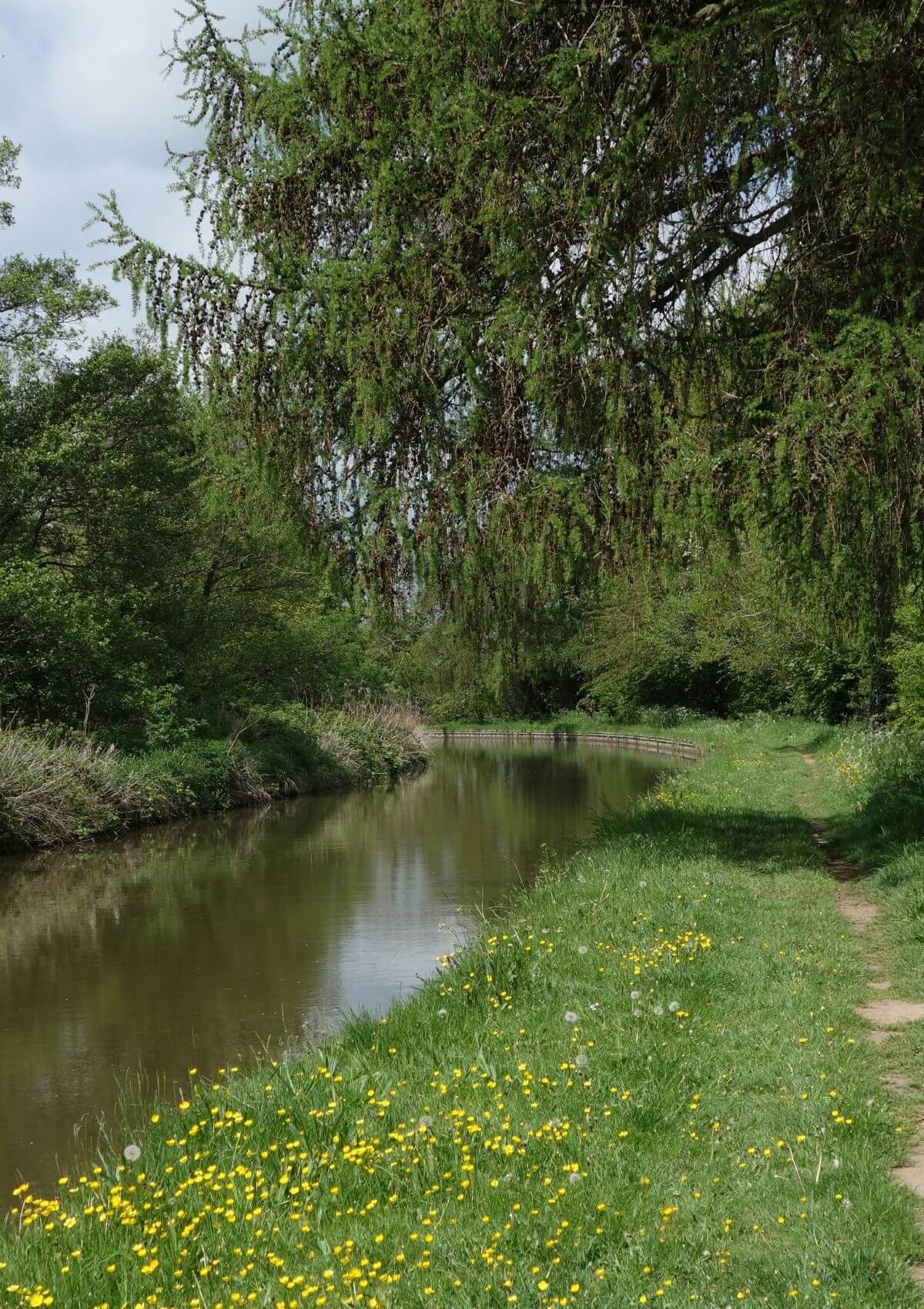 Shropshire Union Canal in England