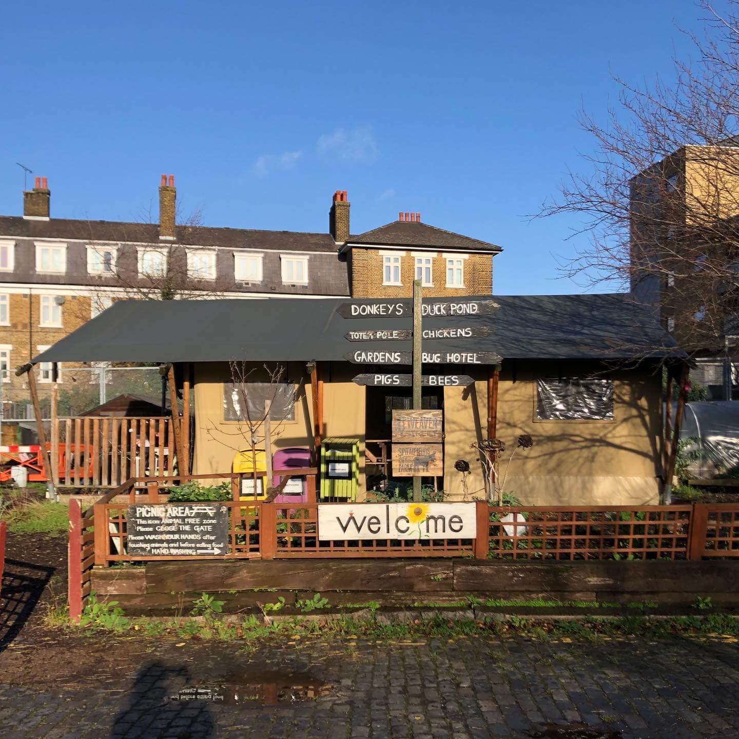 Spitalfields City Farm, London, England