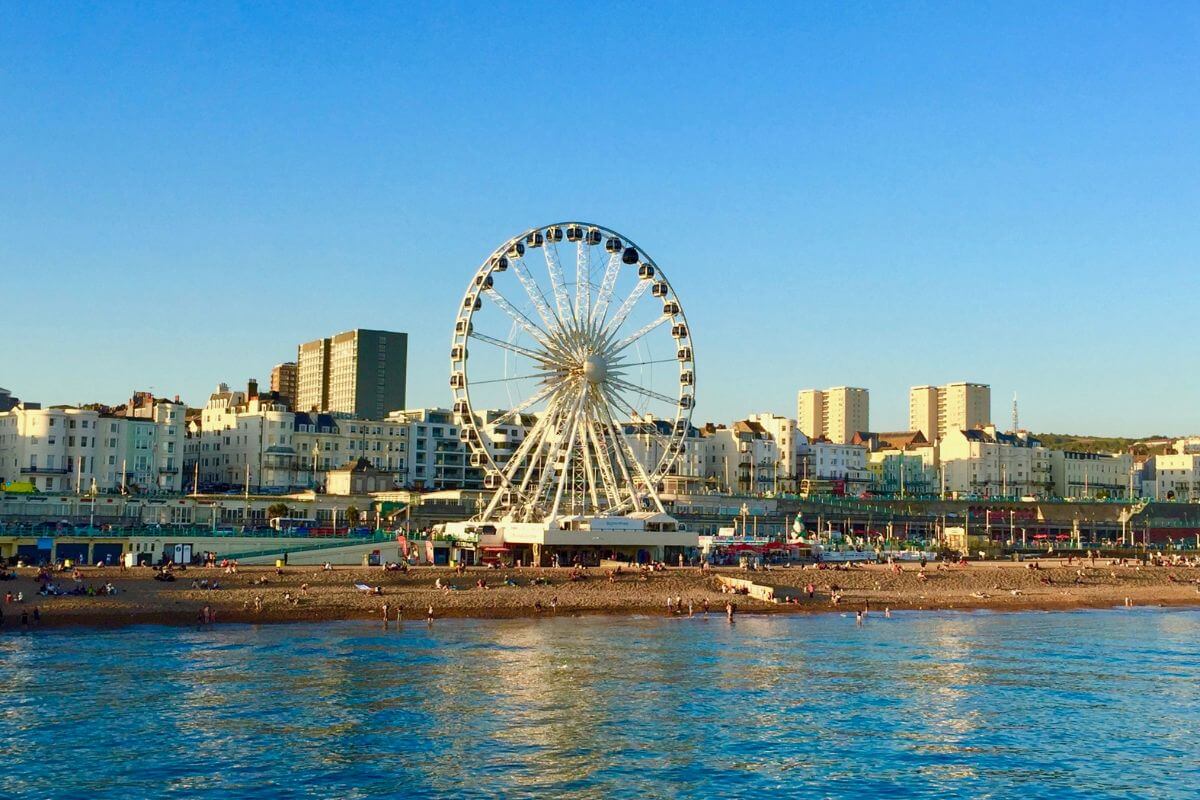 Spring day out in Brighton