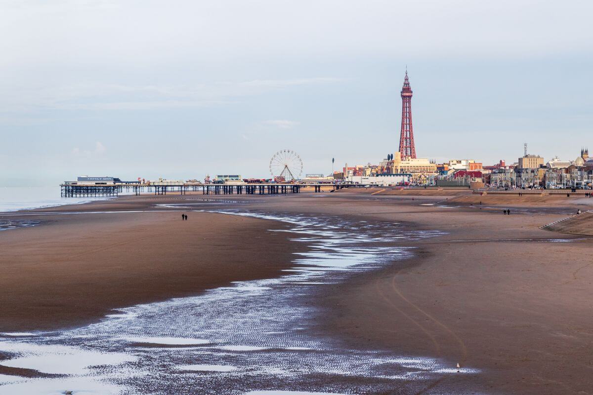 Take the Family to Blackpool Beach 