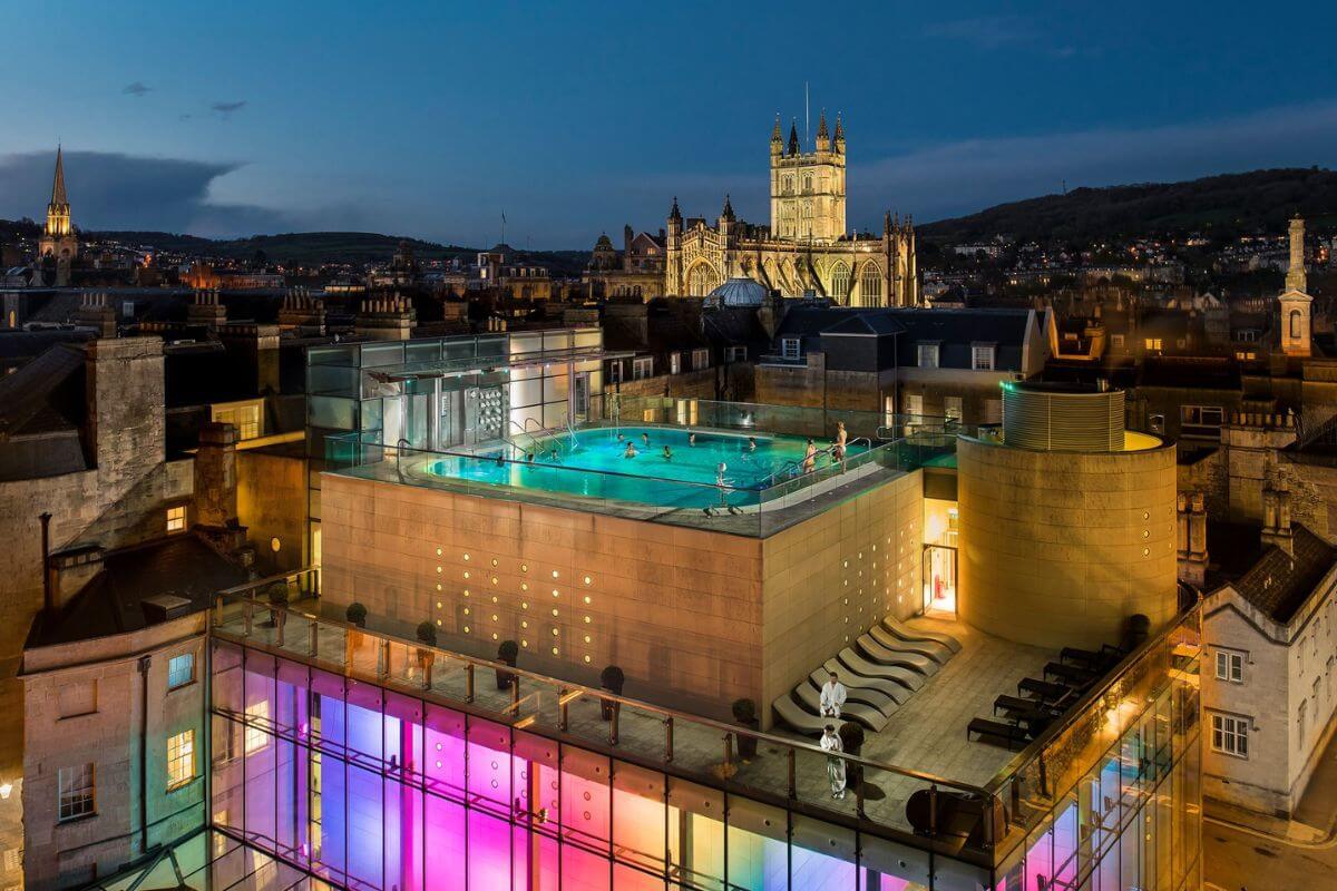 Thermae Bath Spa in England