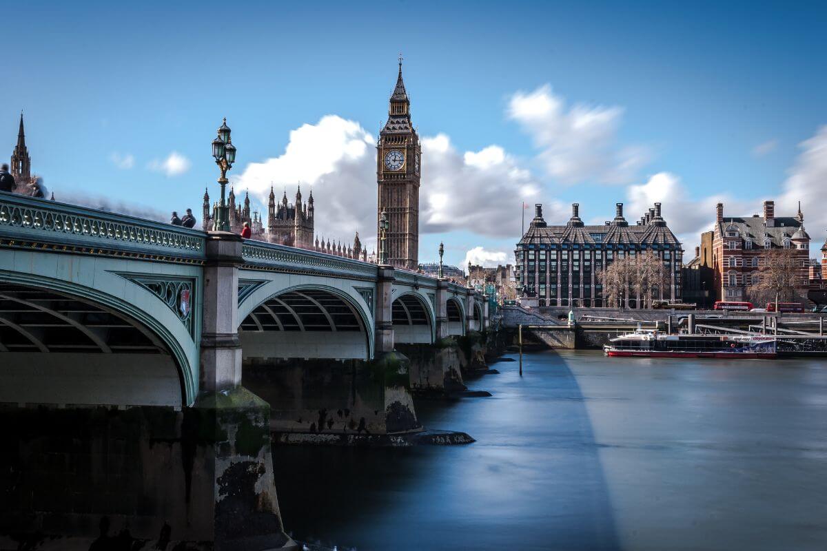 Pont de Westminster à Londres, Angleterre