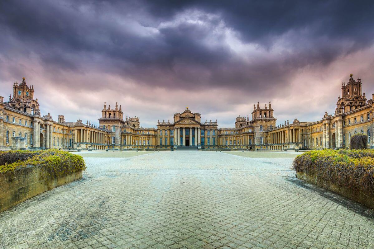 Blenheim Palace in England