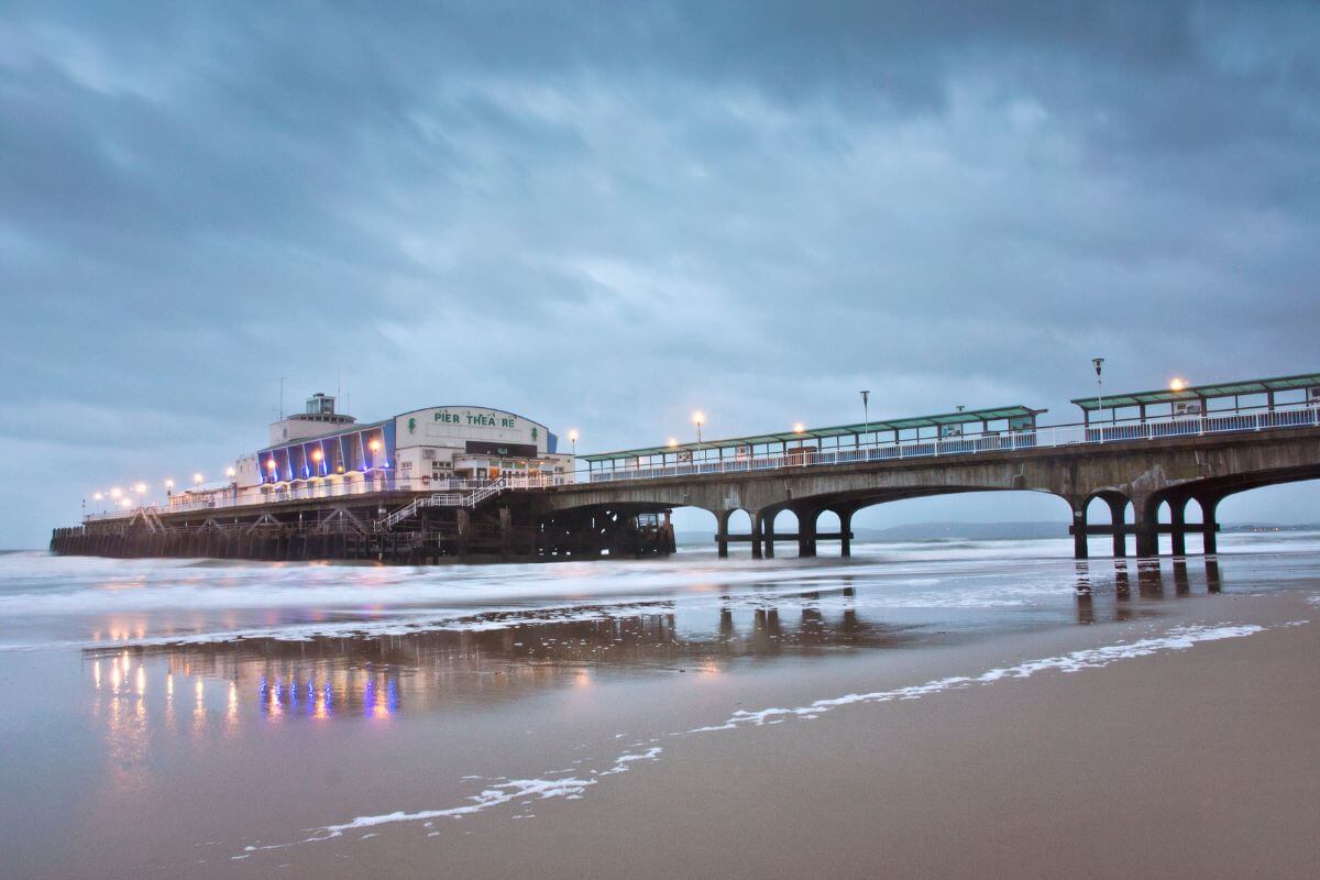 Bournemouth Pier in England