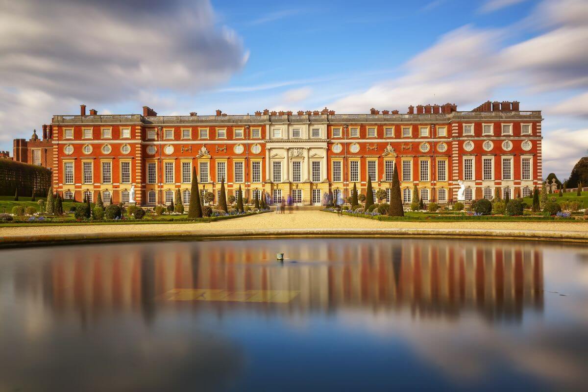 Hampton Court Palace in England
