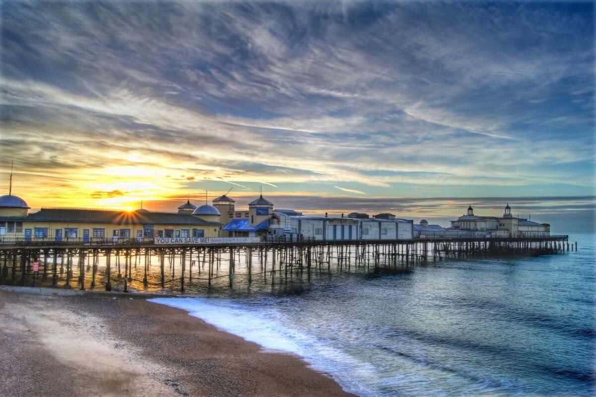 Hastings Pier in England