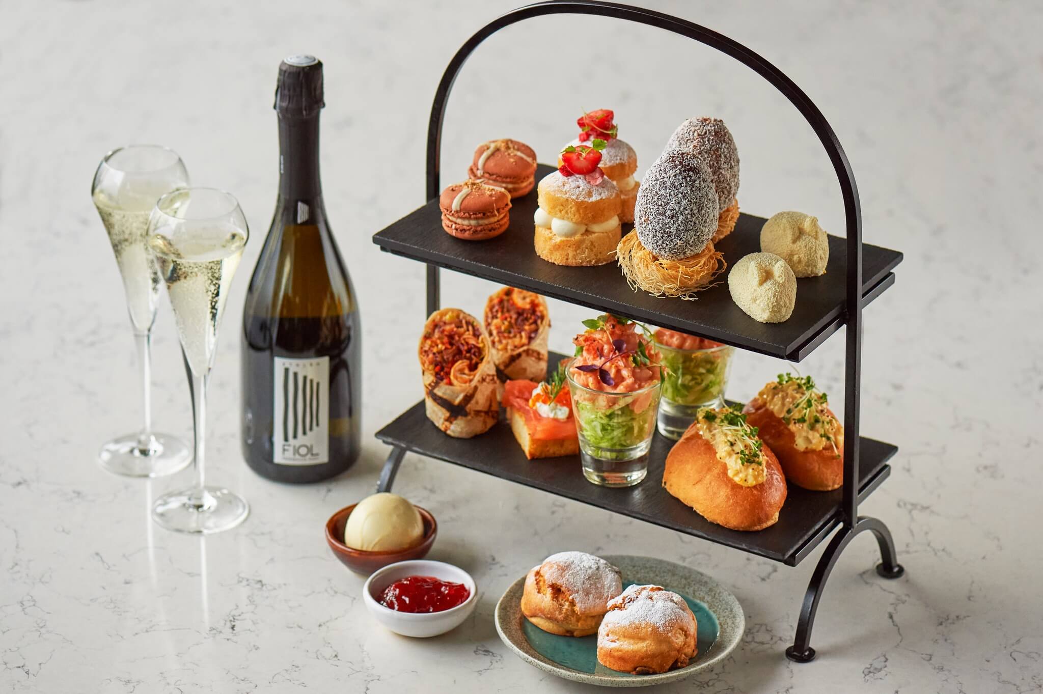 Afternoon Tea at Malmaison, Brighton Marina