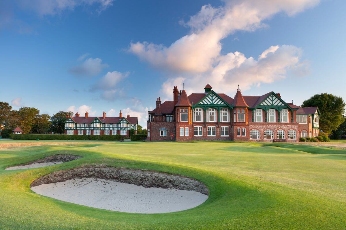 Royal Lytham & St Annes Golf Club in England
