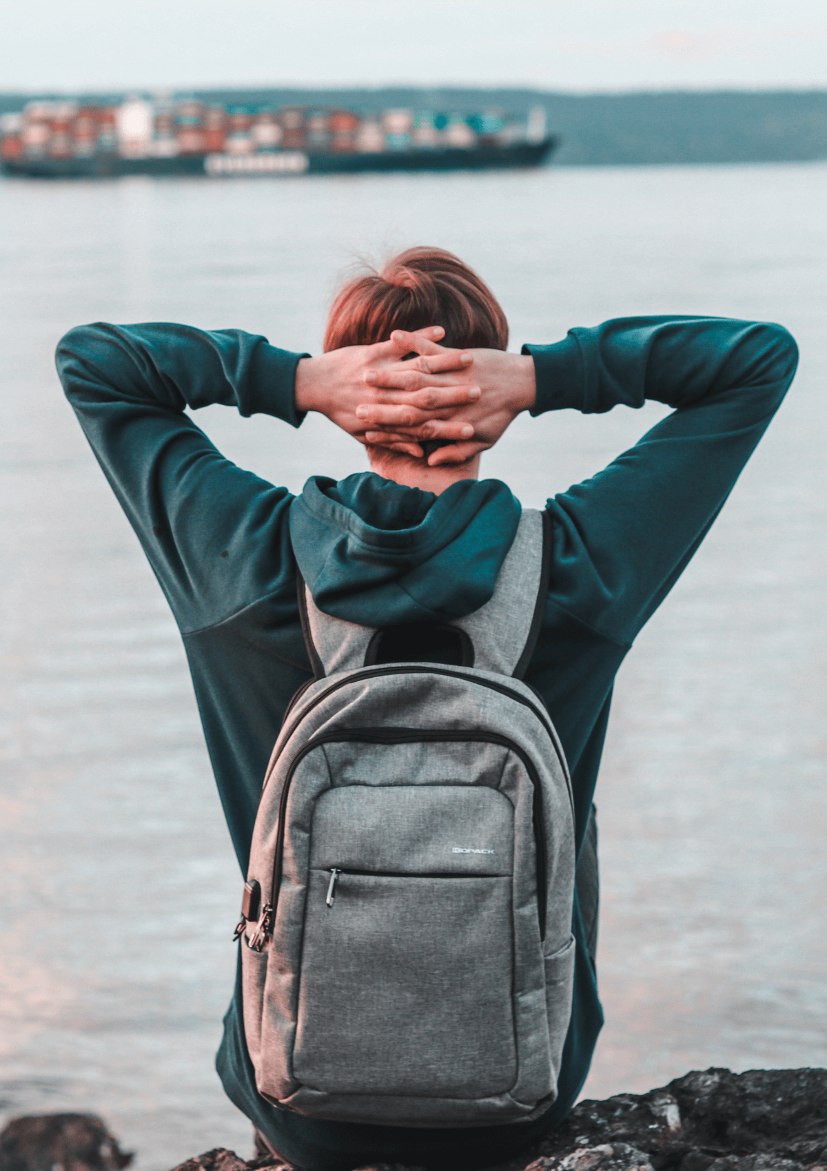 Backpack, going on a day out in England