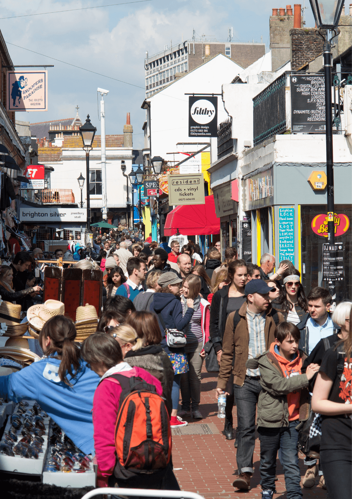 The Lanes, Brighton, England