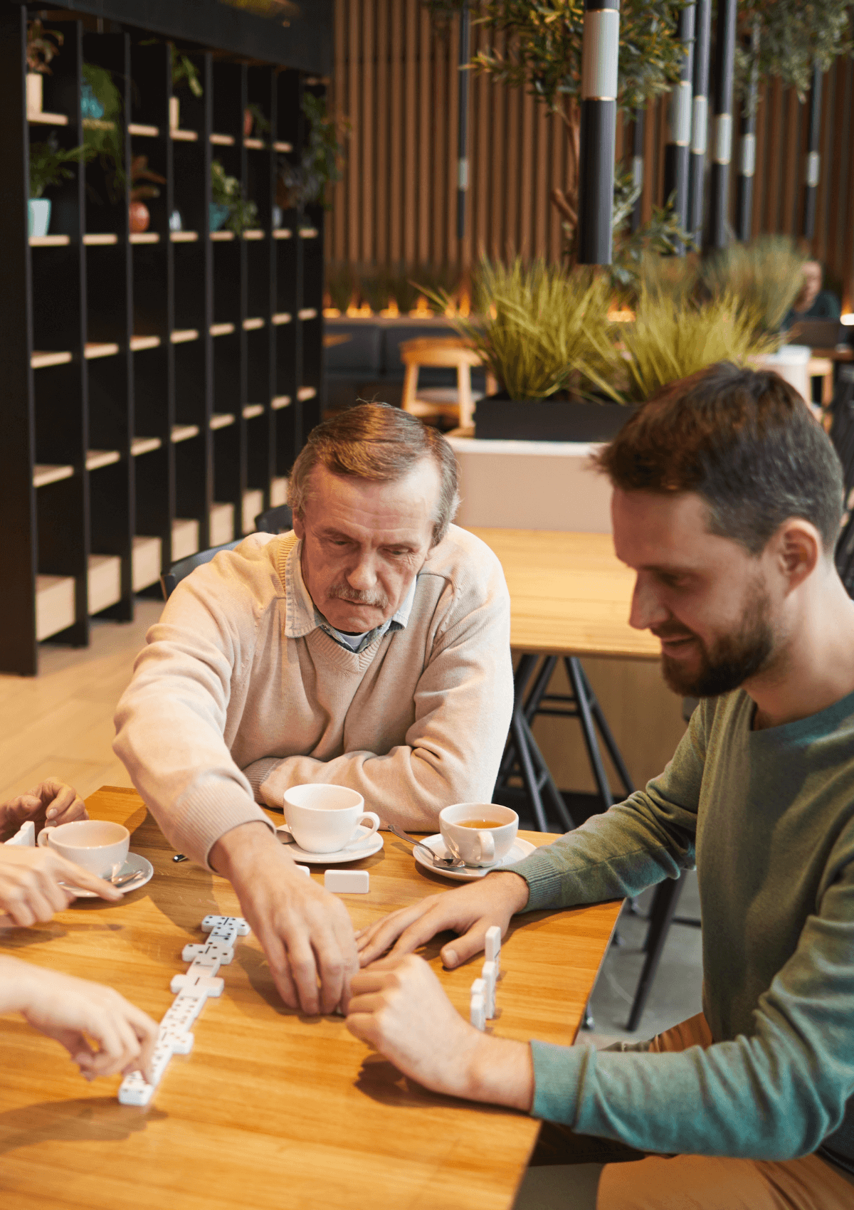 Café de jeux de société, Angleterre 