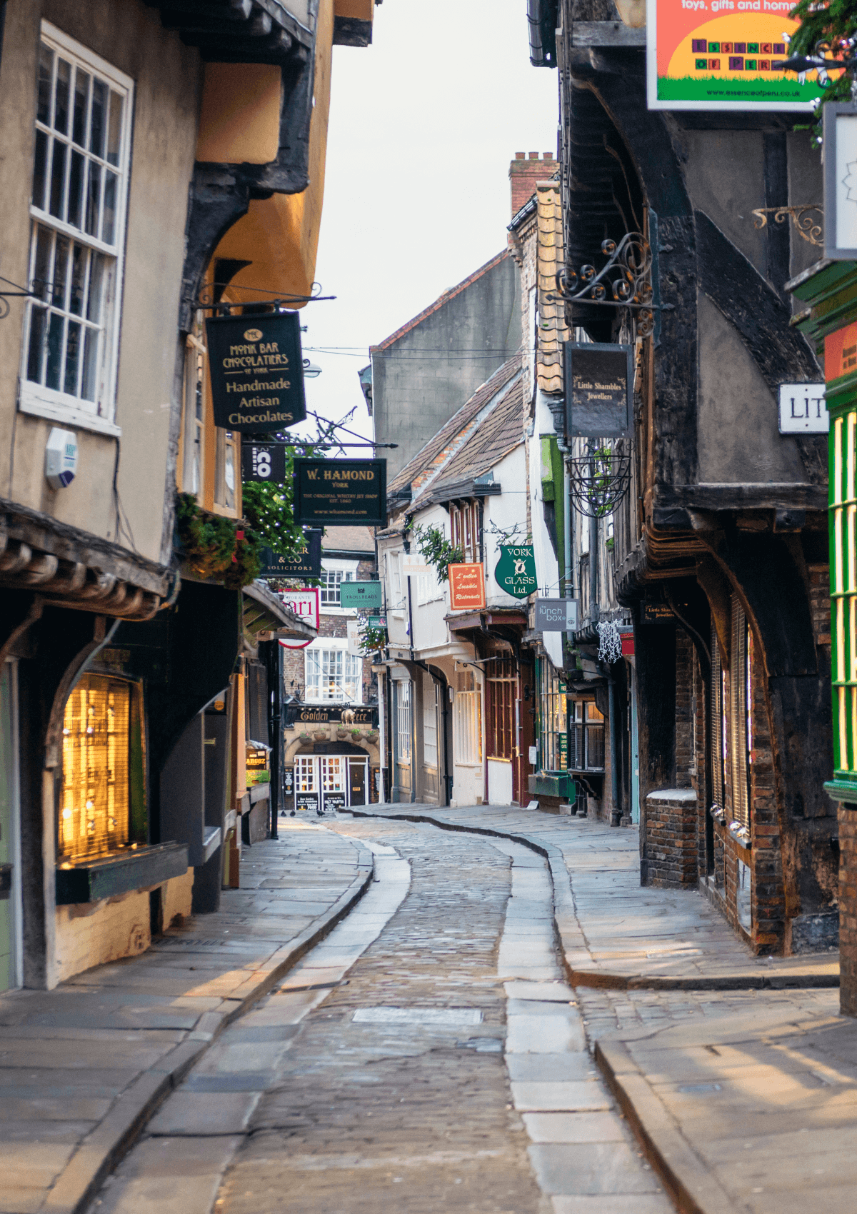 The Shambles in York, England