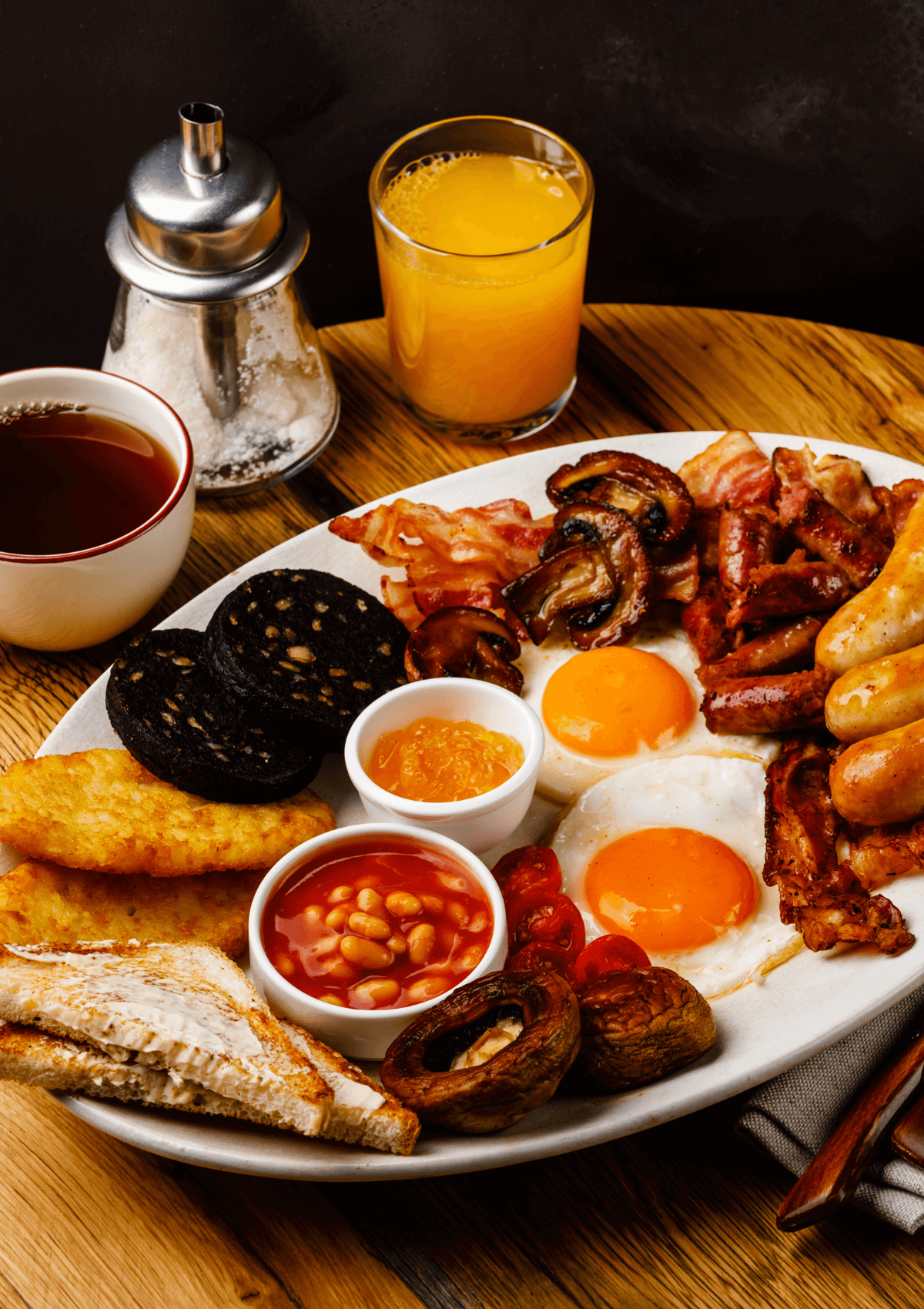 English fry up breakfast 