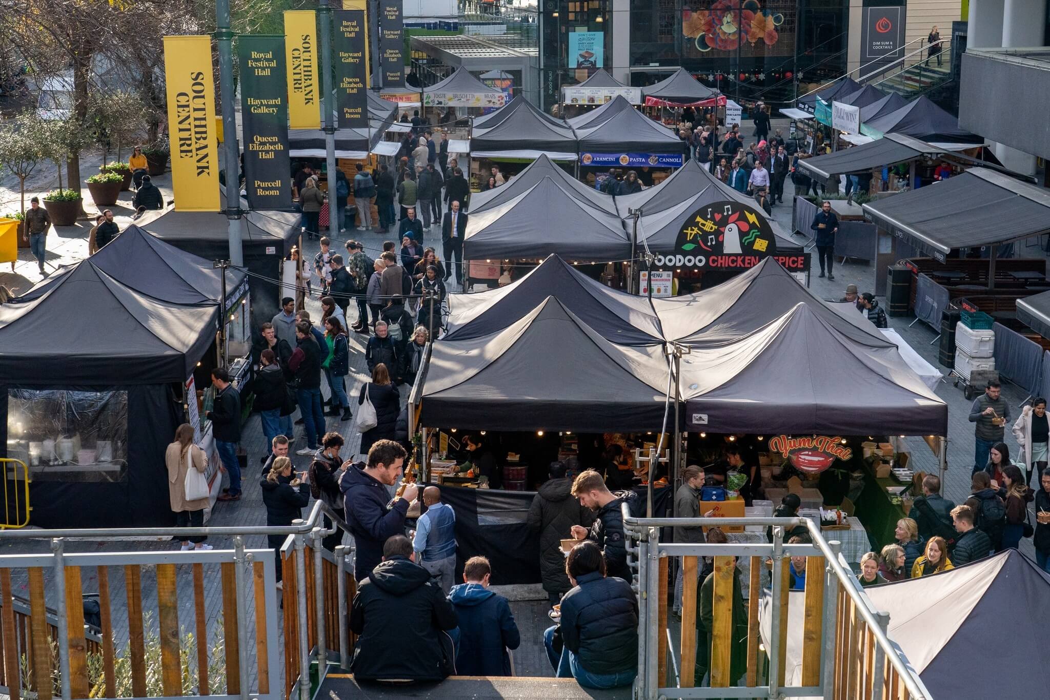 Southbank Centre Food Market, London, England