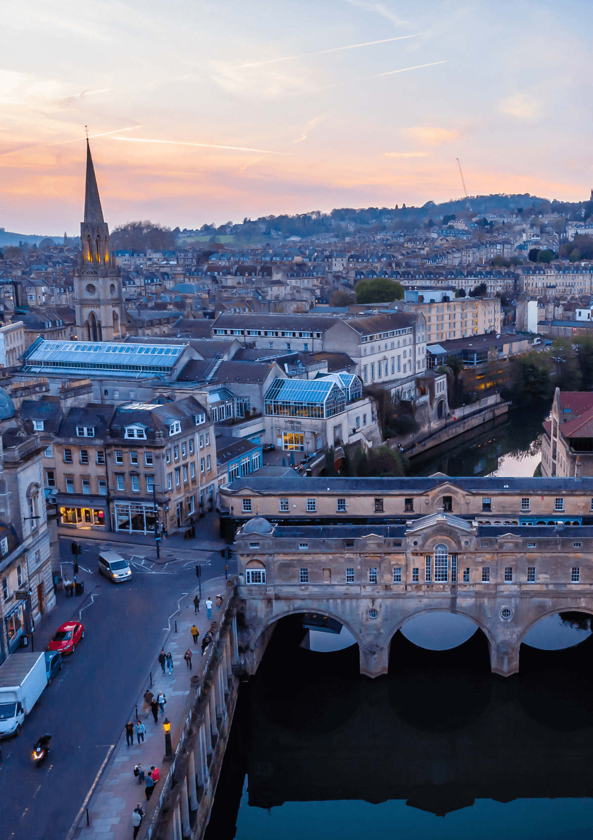 City of Bath at night 