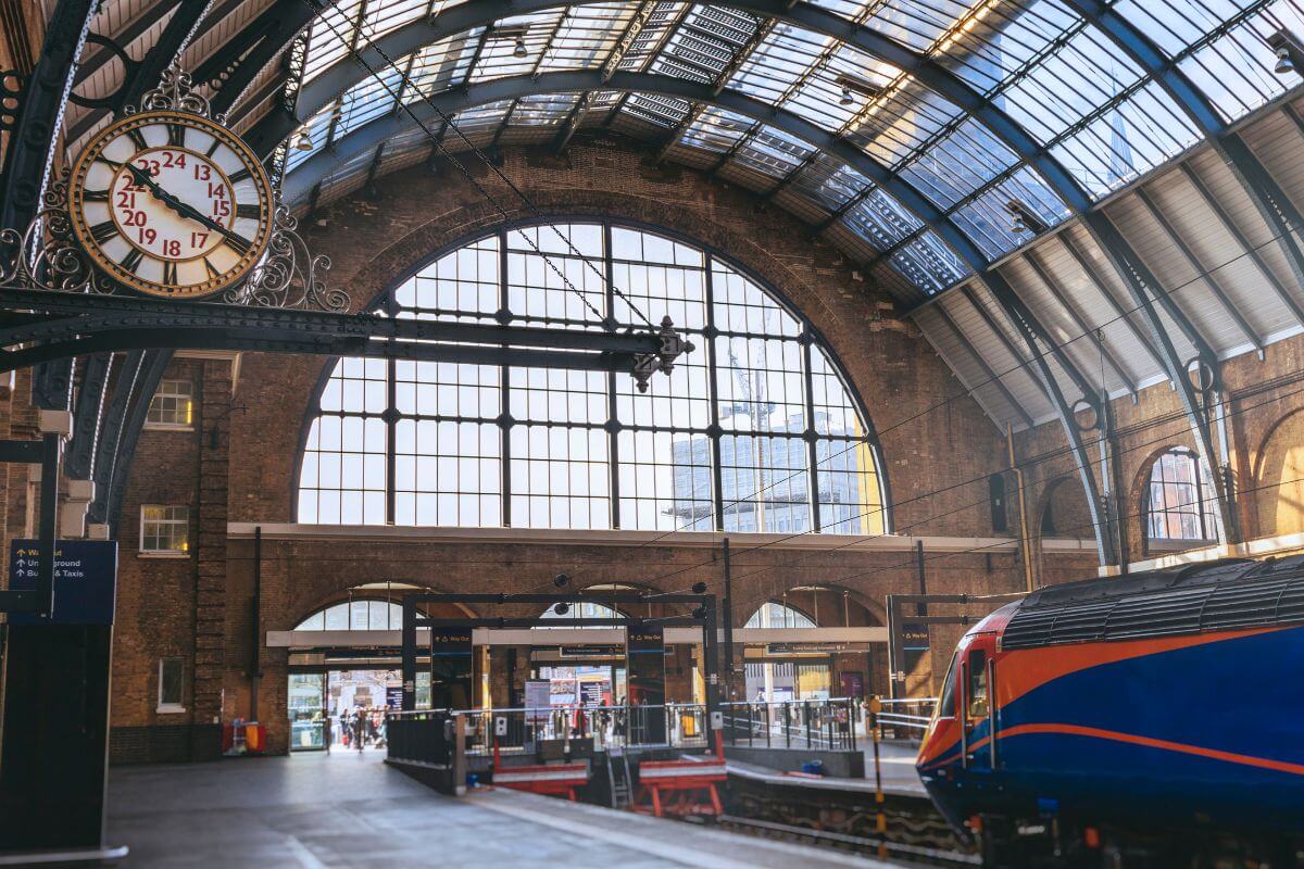 Kings Cross film set