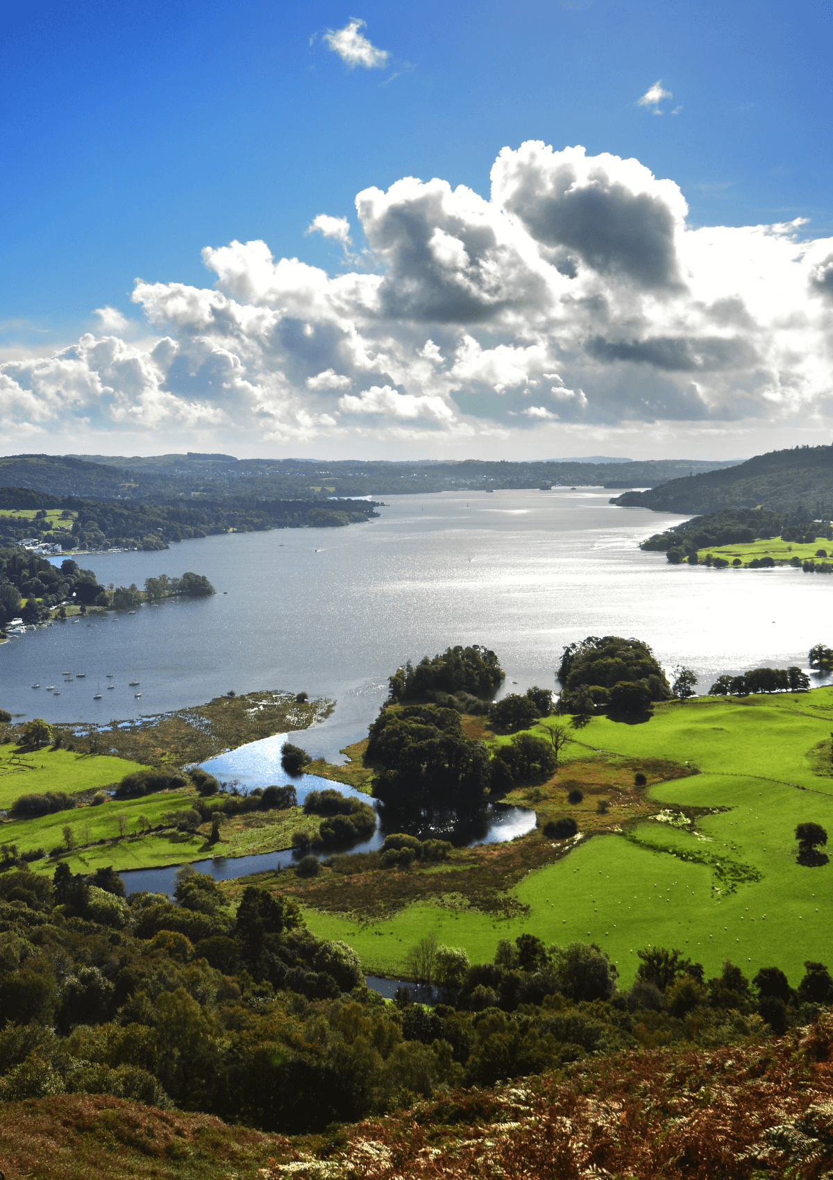 Lake Windermere, Cumbria, England 