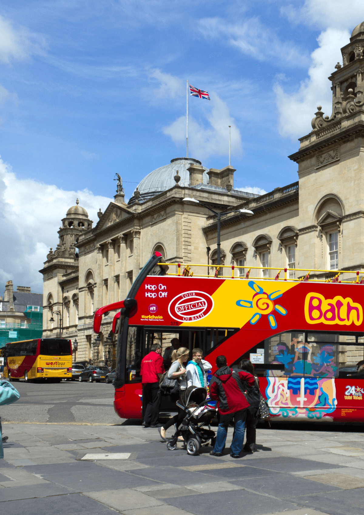 Buses in Bath, England