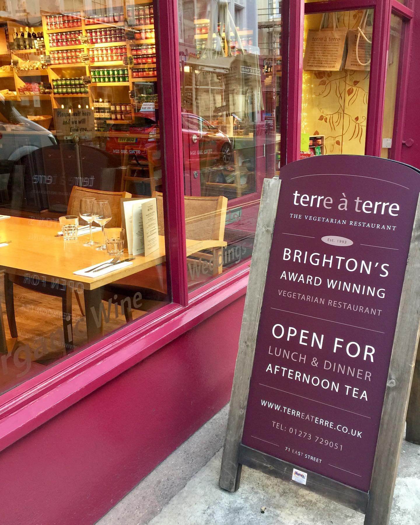 Terre A Terre Restaurant Brighton