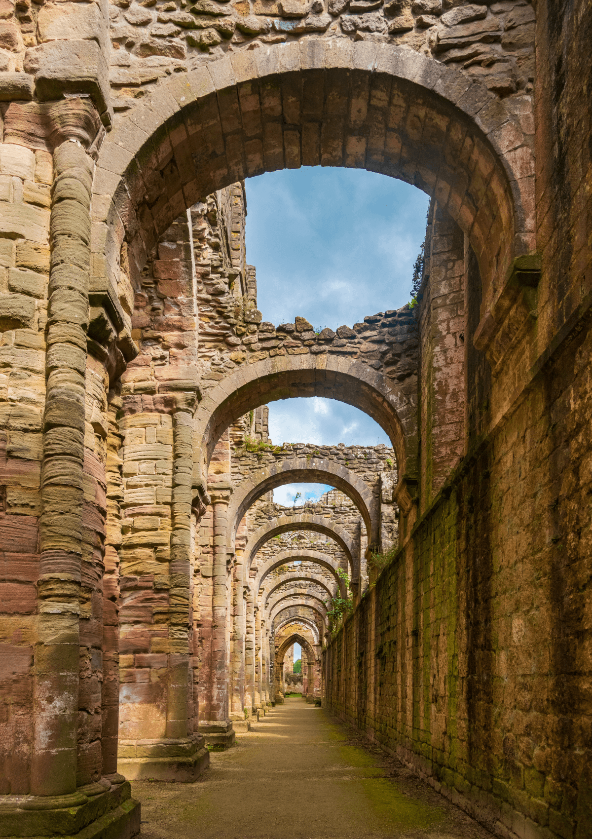 Fountains Abbey and Studley Royal Water Garden, Yorkshire