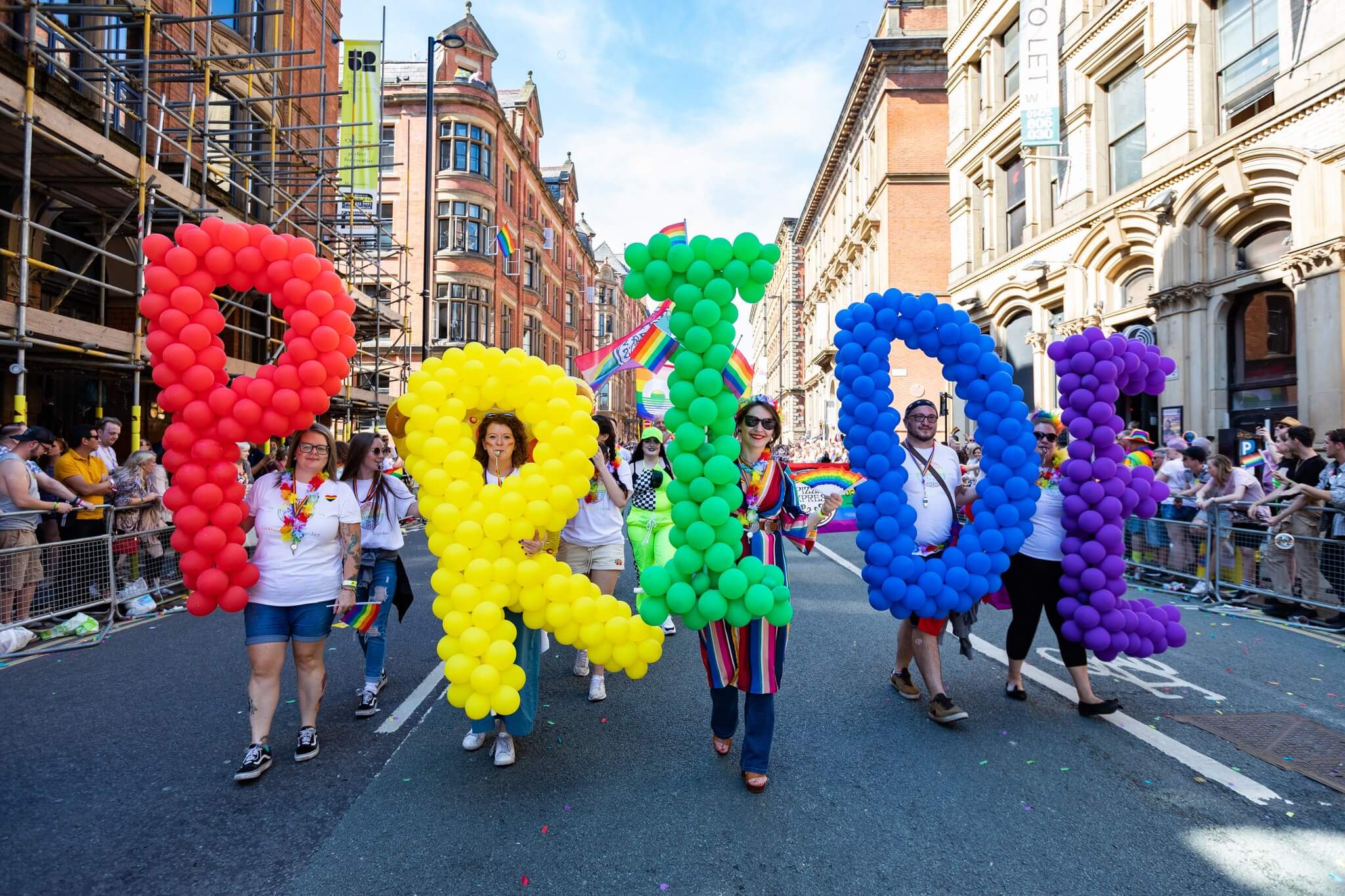 Manchester Pride parade, England 