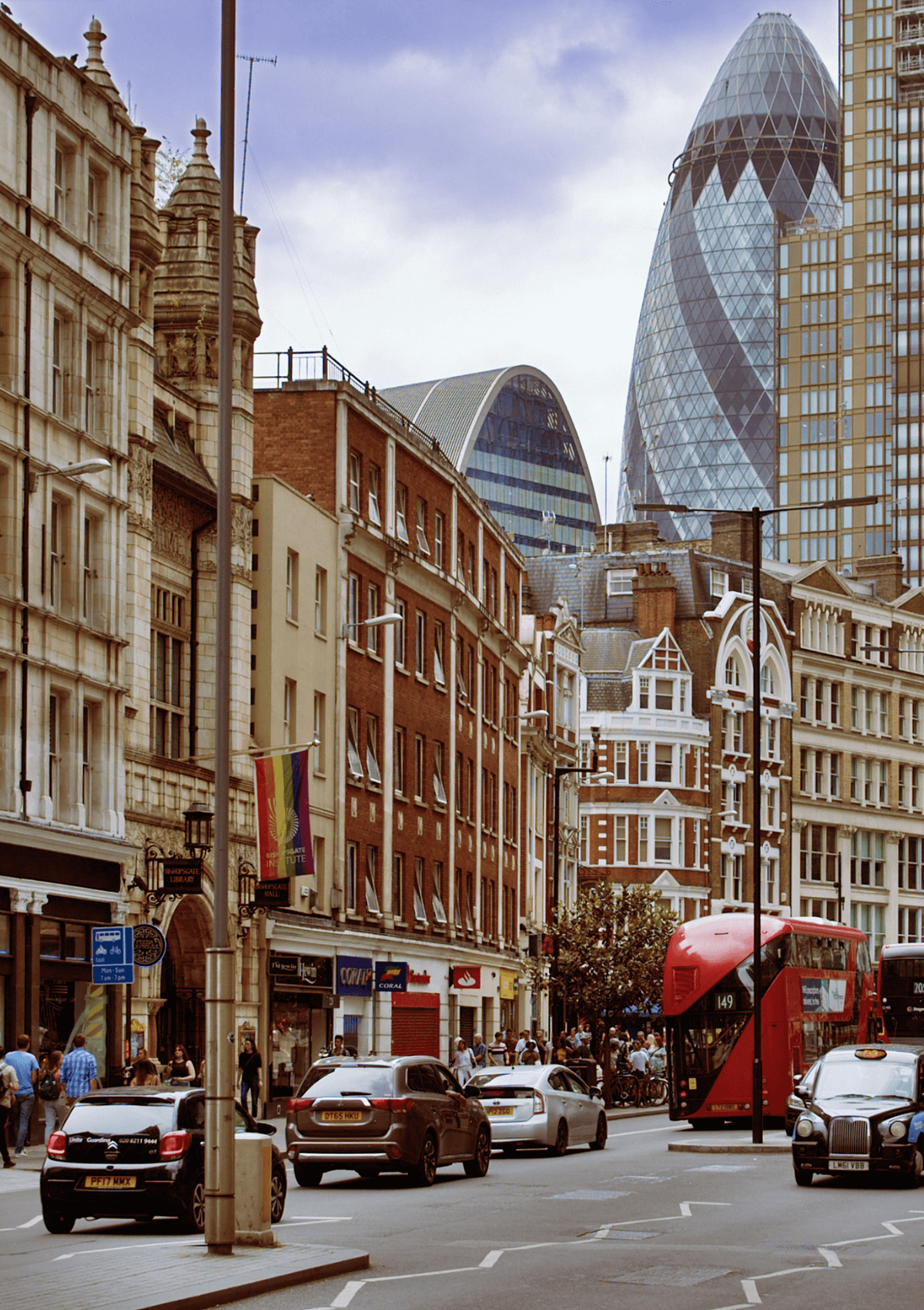 View of London, Gherkin