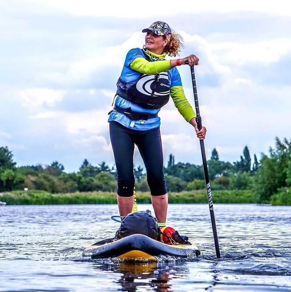 Paddleboarding with Wirral Watersports Centre in England 