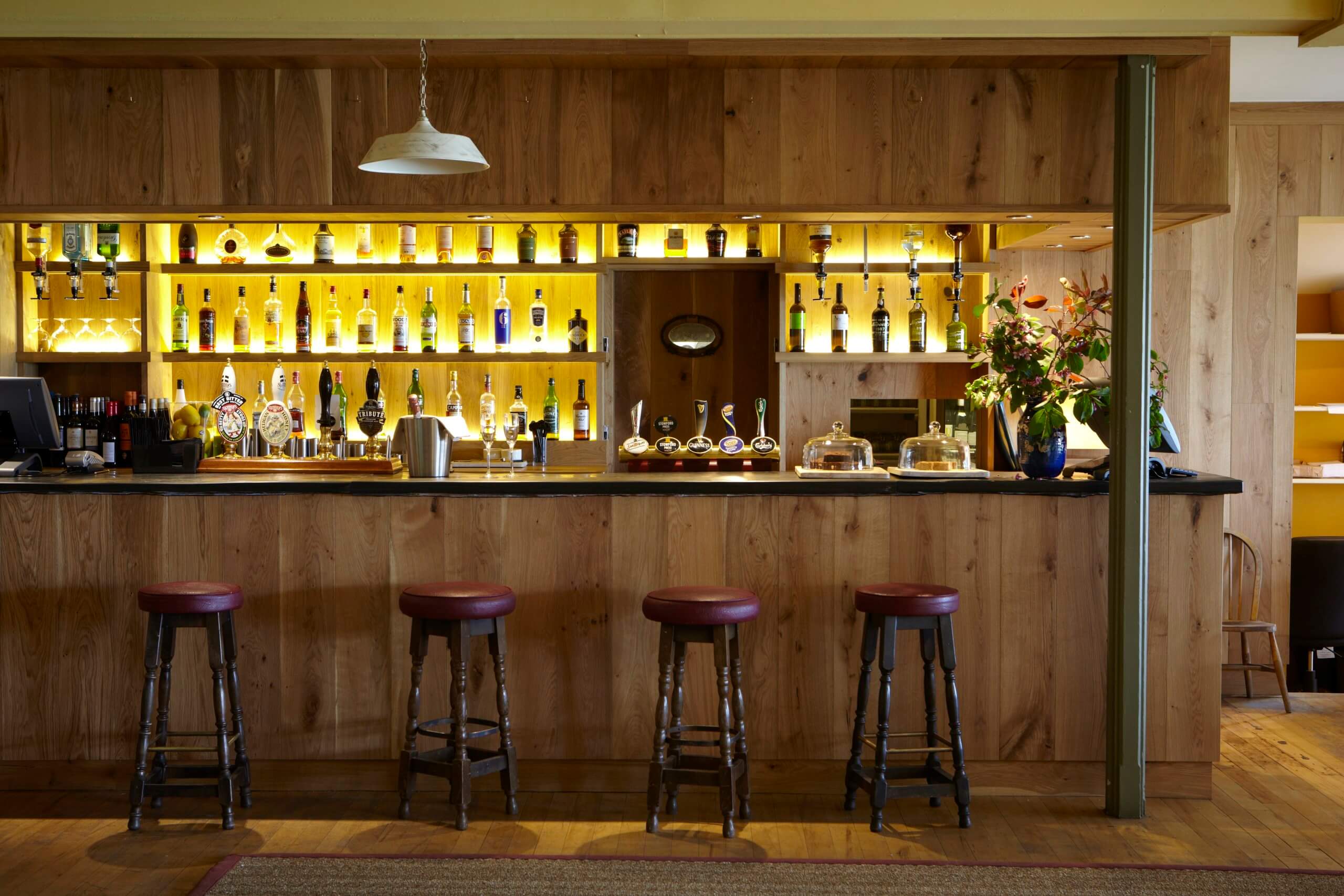 The Old Coastguard bar, Mousehole