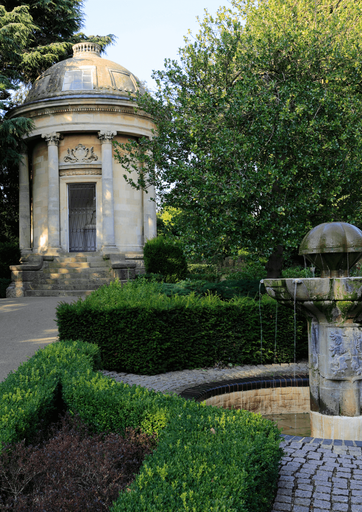 Jephson Gardens in Royal Leamington Spa, England