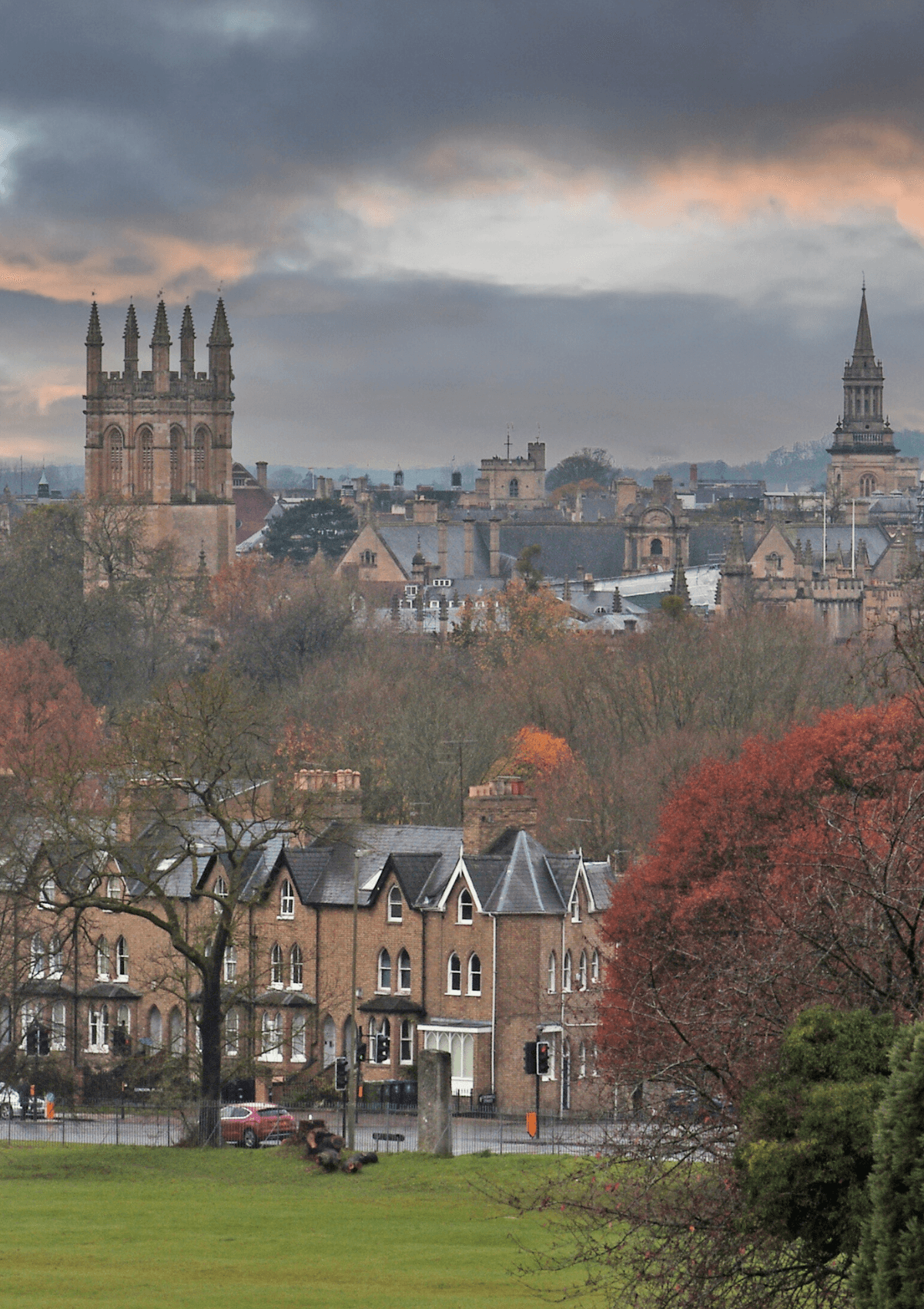 Oxford in autumn, England 