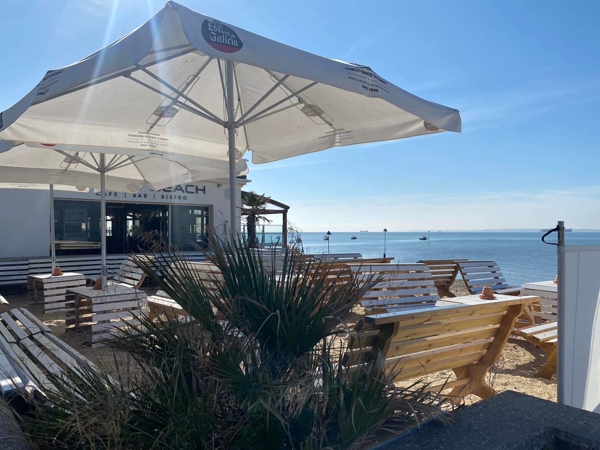 Ocean Beach cafe, Southend-on-Sea, England