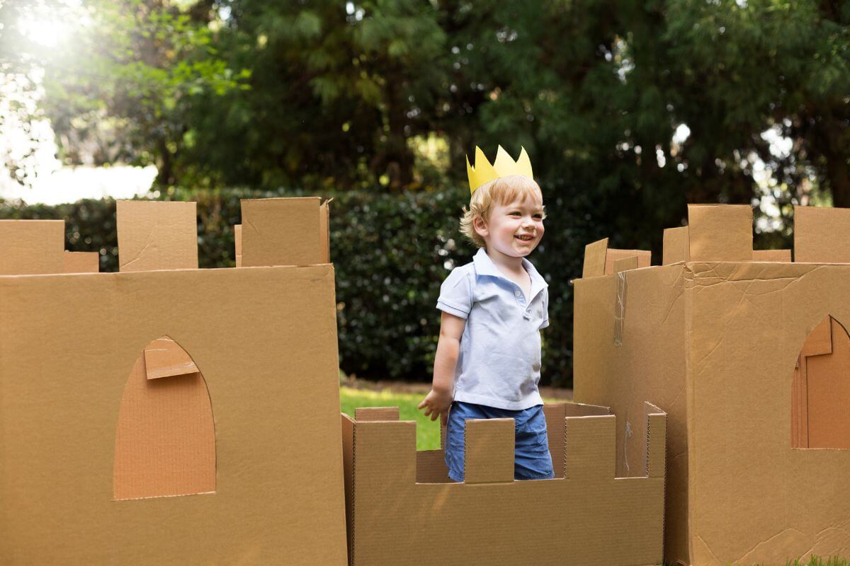 cardboard fort