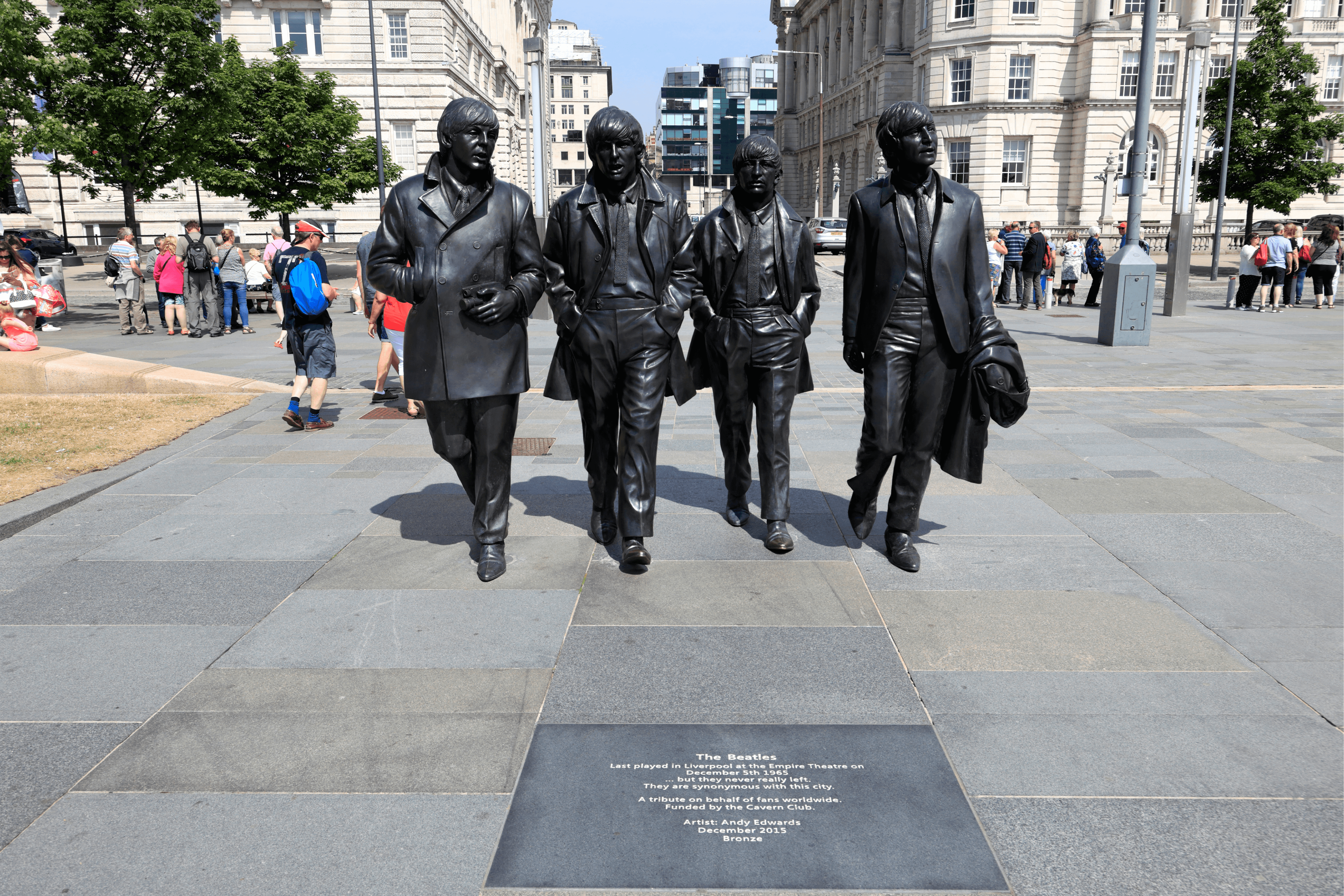 The Beatles statue, Liverpool 