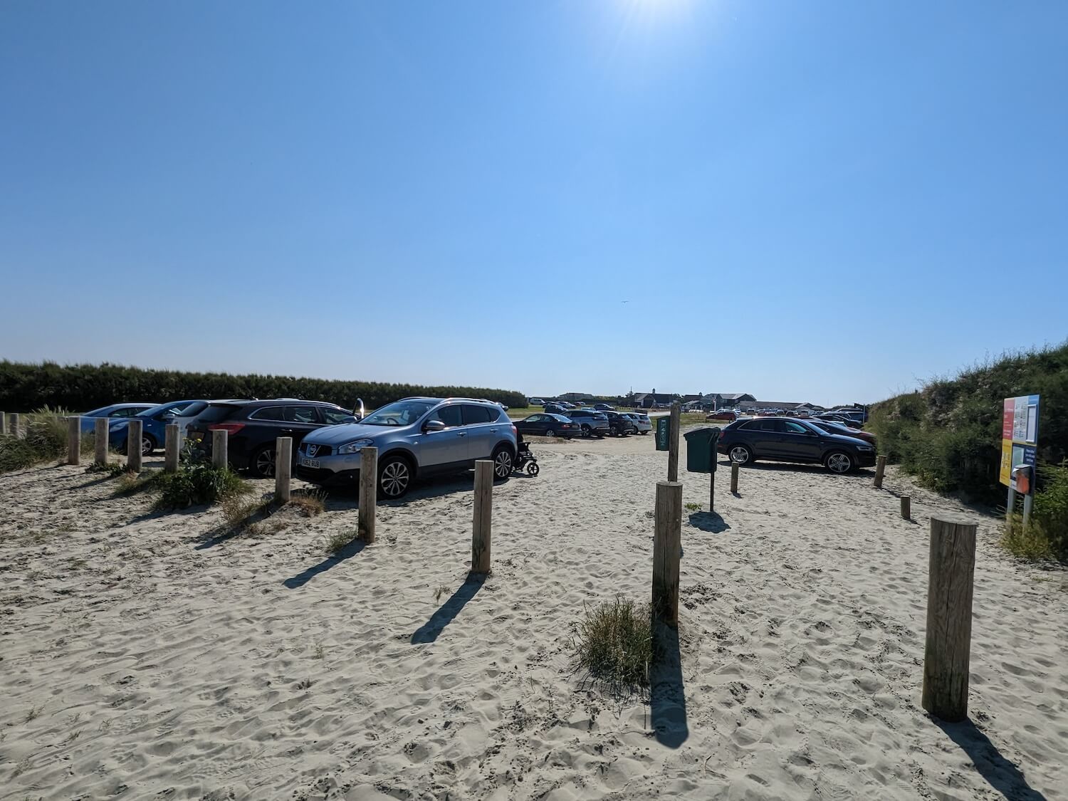 Parking at West Wittering Beach