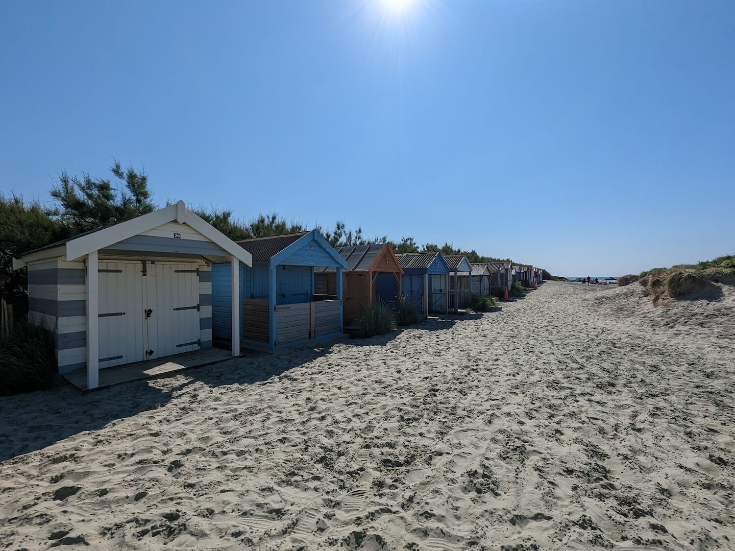 Beach huts West Wittering Beach